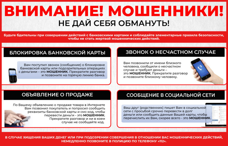 Профилактика правонарушений, связанных с мошенническими действиями.